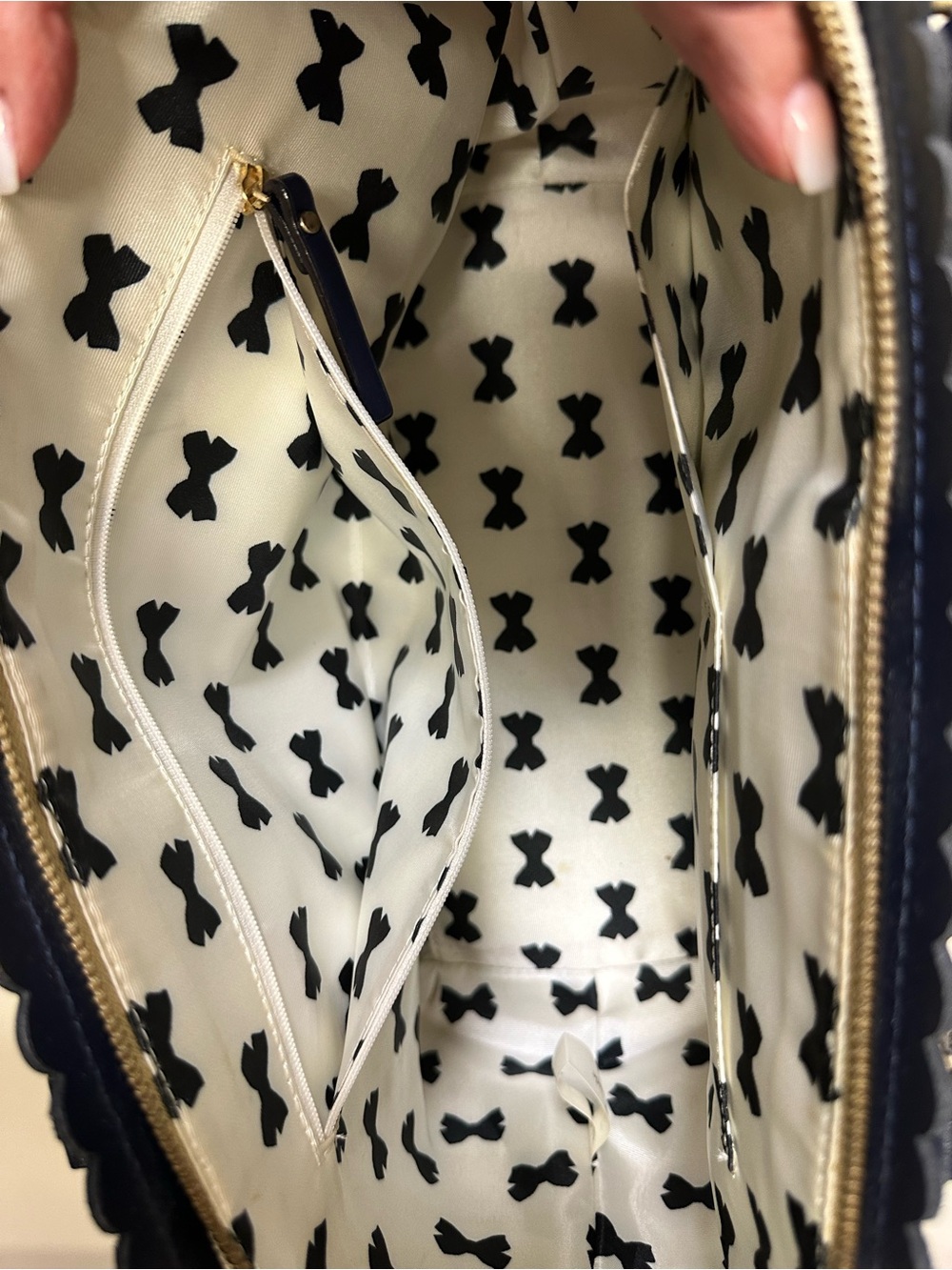 Kate Spade New York Lilac Road Marguerite Satchel Midnight - Picture 9 of 11